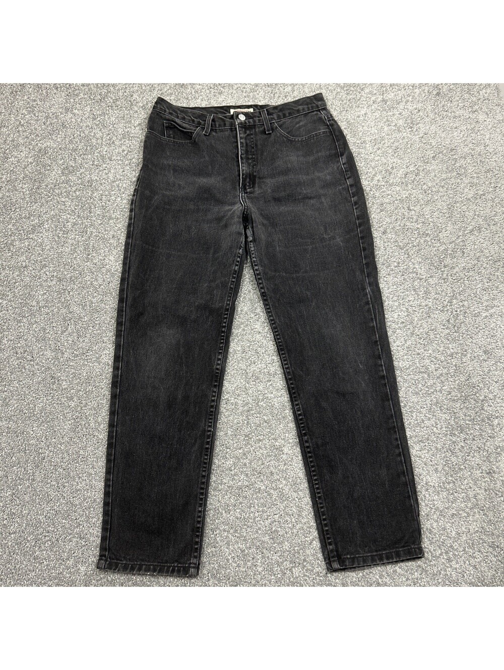 Vintage GUESS Jeans Men’s 32 Black Straight Leg Denim Pants